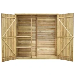 VidaXL Tuinschuur 163x50x171 Cm Geïmpregneerd Grenenhout -Exporteren Tuin Verge Winkel 0497e87a385042f2967f63343ec93f79