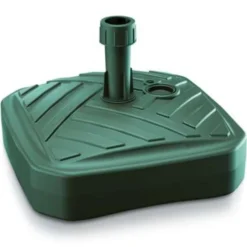 Prosperplast Parasolvoet - Vierkant - Rotan - Groen - 12 L - 39 Cm