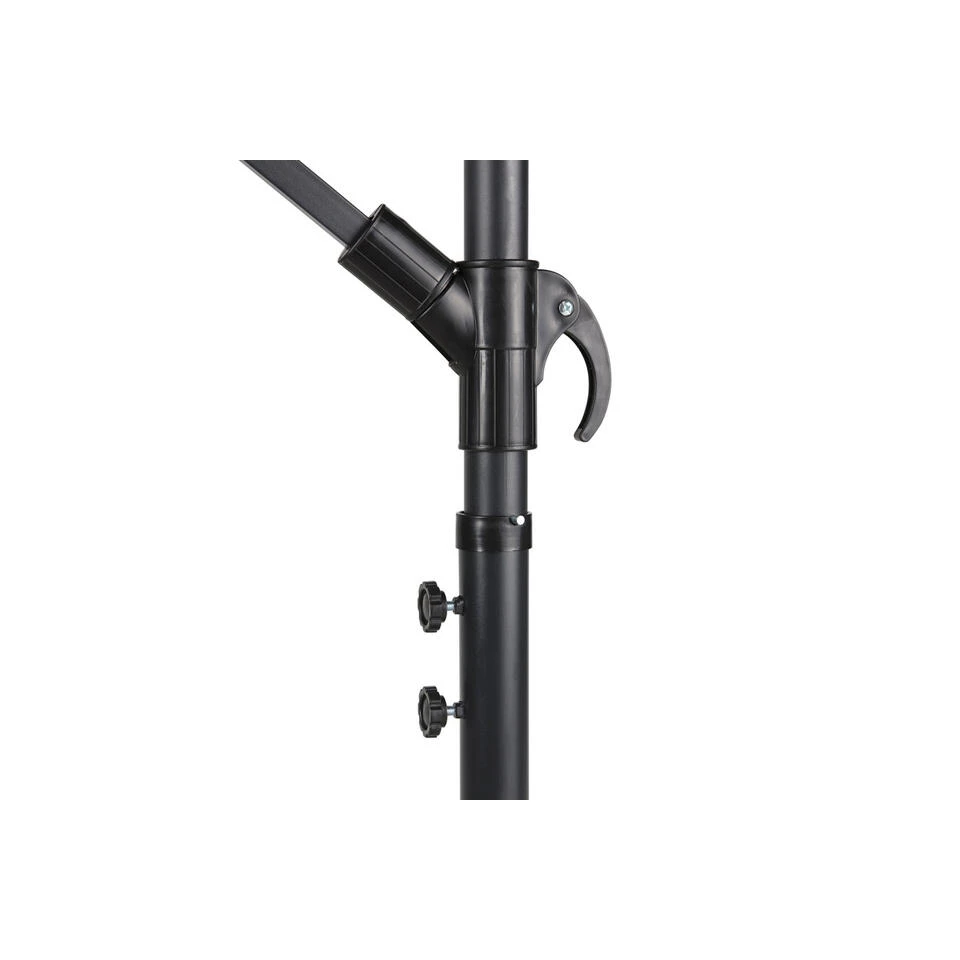 909 Outdoor Hangende Parasol Met Stalenframe In Donkergroen 4 909 Outdoor Hangende Parasol Met Stalenframe In Donkergroen - Afbeelding 4