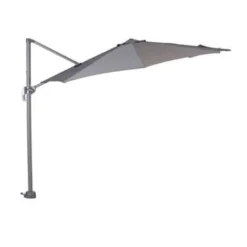 Garden Impressions Zweefparasol S Ø300 - D. Grijs Met Voet En Hoes -Exporteren Tuin Verge Winkel 1000003897 0103