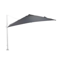 Garden Impressions Zweefparasol Hawaii 300x300 - Wit - Zwart