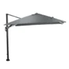 Garden Impressions Hawaii Zweefparasol Lumen LED 300x300cm - D. Grijs