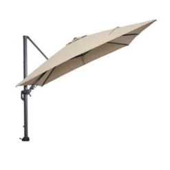 Garden Impressions Hawaii Zweefparasol 300x300 Cm Taupe -Exporteren Tuin Verge Winkel 1000003988 0103