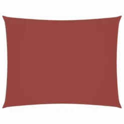 VidaXL Zonnescherm Rechthoekig 2x4 M Oxford Stof Terracottakleur