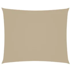 VidaXL Zonnescherm Rechthoekig 4x6 M Oxford Stof Beige