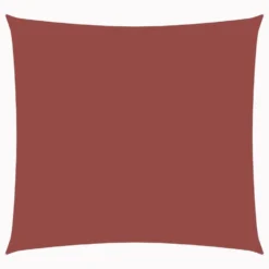 VidaXL Zonnescherm Vierkant 3,6x3,6 M Oxford Stof Terracottakleur