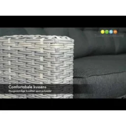 Garden Impressions Alaska Lounge Dining Set Rechts - Grijs 6 Garden Impressions Alaska Lounge Dining Set Rechts - Grijs -Exporteren Tuin Verge Winkel 1000013867 0103