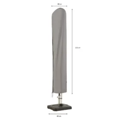 Madison - Parasol Covers - Grijs - 215x40