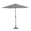 Madison - Parasol Tenerife Round Grey - 300cm - Grijs