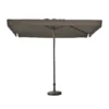 Madison - Parasol Profi-line 300x300cm - Vierkant - Volant - Grijs