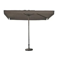 Madison - Parasol Profi-line 300x300cm - Vierkant - Volant - Grijs