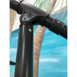 SenS-Line Menorca Zweefparasol Rond - Ø 300 Cm - Ecru -Exporteren Tuin Verge Winkel 1000040419 0102