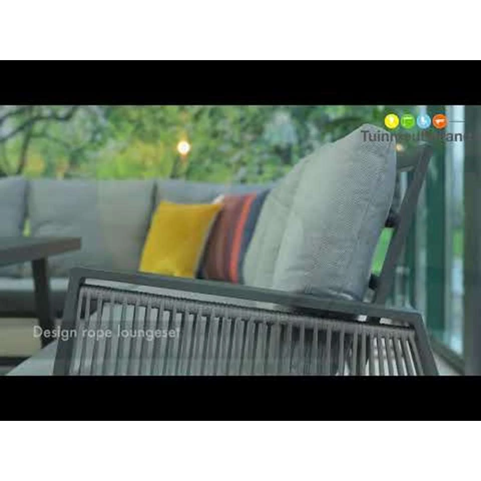 Garden Impressions Brendon L/D Set 5-delig Links - Licht Grijs 3 Garden Impressions Brendon L/D Set 5-delig Links - Licht Grijs - Afbeelding 3