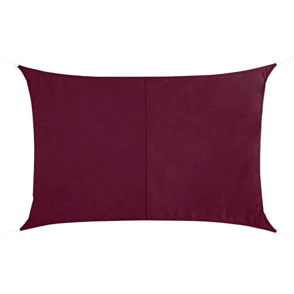 Hesperide Schaduwdoek Curacao - Rechthoekig - Bordeaux Rood - 2 X 3 M 1 Hesperide Schaduwdoek Curacao - Rechthoekig - Bordeaux Rood - 2 X 3 M
