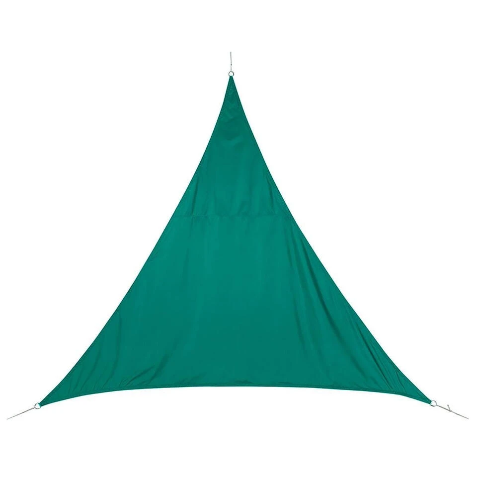 Hesperide Schaduwdoek Curacao - Driehoek - Mint Groen - 5 X 5 M 1 Hesperide Schaduwdoek Curacao - Driehoek - Mint Groen - 5 X 5 M