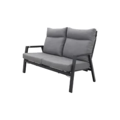 VDG Azoren 2-zitsbank Verstelbaar - Antraciet