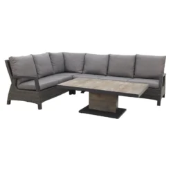 VDG Darwin/Jersey Deluxe Lounge Dining Set - Antraciet