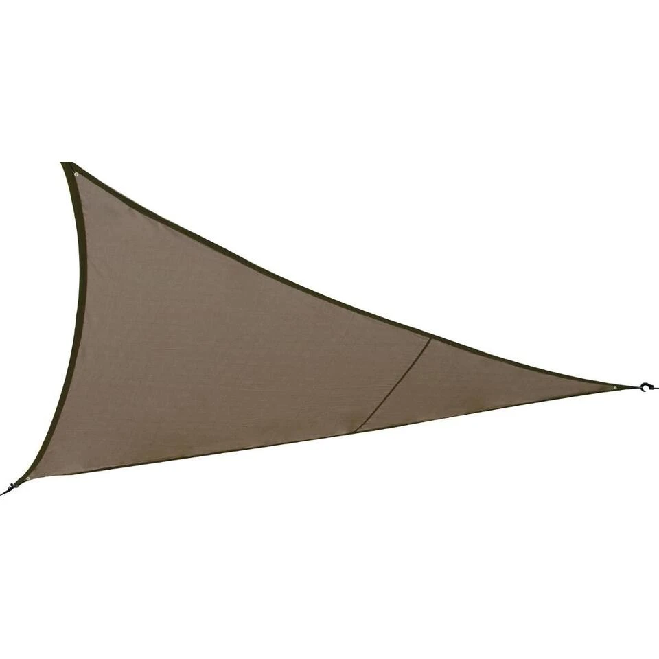 Hesperide - Driehoekig Schaduwdoek - Kunststof - Taupe 2 Hesperide - Driehoekig Schaduwdoek - Kunststof - Taupe - Afbeelding 2
