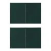 VidaXL Tentwanden 2 St Met Ritssluiting PE Groen