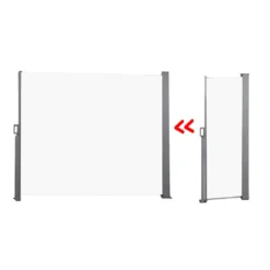 909 Outdoor Creme Windscherm, 150 X 300 Cm