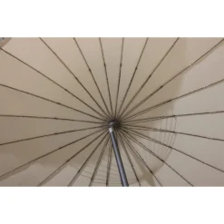 4-Seasons Stokparasol Shanghai 300 Cm Taupe -Exporteren Tuin Verge Winkel 1000073228 0102