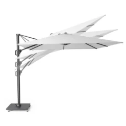 Platinum Challenger Vierkante Parasol T1 Premium 3,5x3,5 M - Manhattan -Exporteren Tuin Verge Winkel 1000073321 0103