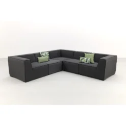 Liberty Sunbrella Loungeset - Sooty - 5-delig -Exporteren Tuin Verge Winkel 1000073581 0102