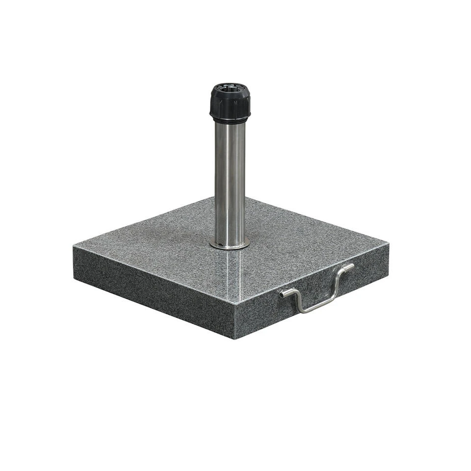 Garden Impressions Cosmo Granieten Parasolvoet 60 Kg - Space Grey 2 Garden Impressions Cosmo Granieten Parasolvoet 60 Kg - Space Grey - Afbeelding 2