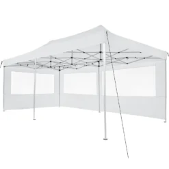 Tectake - Partytent 3x6 M. Opvouwbaar- 4 Wanden- Wit 6 Tectake - Partytent 3x6 M. Opvouwbaar- 4 Wanden- Wit -Exporteren Tuin Verge Winkel 1000078108 0102