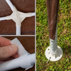 Tectake - Paviljoen Partytent Alpenhut - 9x3 M - 8 Zijdelen - 7 Tectake - Paviljoen Partytent Alpenhut - 9x3 M - 8 Zijdelen - -Exporteren Tuin Verge Winkel 1000078109 0103