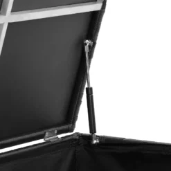 Tectake - Opbergbox Kussenbox Kuusamo Zwart -Exporteren Tuin Verge Winkel 1000081771 0102