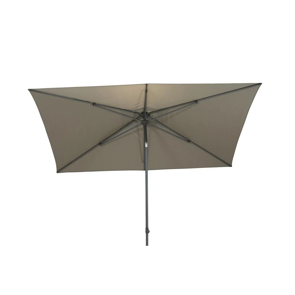 4-Seasons Stokparasol Azzurro 200 X 300 Cm - Taupe 2 4-Seasons Stokparasol Azzurro 200 X 300 Cm - Taupe - Afbeelding 2