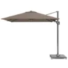 Platinum Voyager Vierkante Zweefparasol T2 2,7x2,7 M. - Havanna Taupe