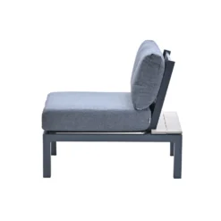 Garden Impressions Aurora Loungestoel - Donker Grijs 6 Garden Impressions Aurora Loungestoel - Donker Grijs -Exporteren Tuin Verge Winkel 1000087172 0103