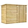 VidaXL Tuinschuur 232x110x170 Cm Geïmpregneerd Grenenhout