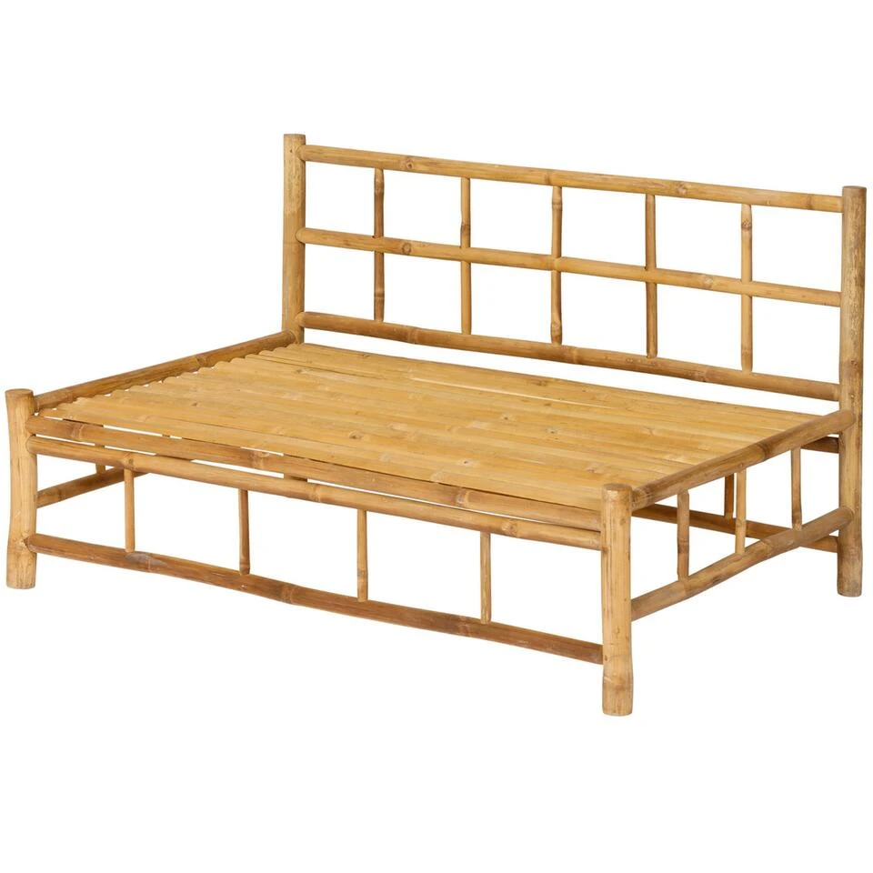 Exotan Ligbank Buiten - Bamboe - Bruin - 70x120x80 1 Exotan Ligbank Buiten - Bamboe - Bruin - 70x120x80