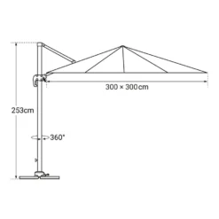 Happy Garden Schaduwzeilen MOLOKAI - Roze - Aluminium -Exporteren Tuin Verge Winkel 1000094890 0104