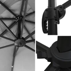 Happy Garden Schaduwzeilen MOLOKAI - Grijs - Aluminium -Exporteren Tuin Verge Winkel 1000094898 0103