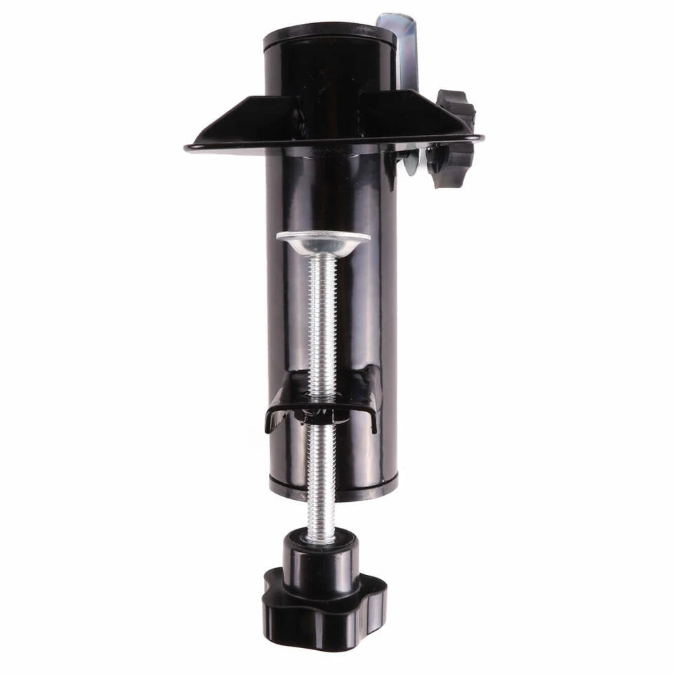 Benson Parasolvoet - Voor Balkon - Zwart - Metaal - 15,5 Cm 1 Benson Parasolvoet - Voor Balkon - Zwart - Metaal - 15,5 Cm