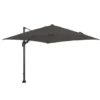 Garden Impressions Hawaii Zweefparasol Big Pole 350x350 Cm D. Grijs