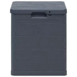 VidaXL Opbergbox 90 L Antraciet -Exporteren Tuin Verge Winkel 112df4f0880a4b61be3ca22757448405