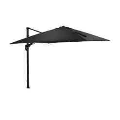 Garden Impressions Zweefparasol Hawaii Deluxe 300x300 D. Grijs-zwart