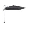 Garden Impressions Parasol S 250x250 D. Grijs/zwart Met Voet En Hoes