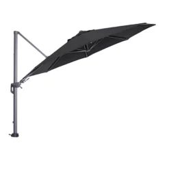 Garden Impressions Hawaii Zweefparasol Ø350 Cm Zwart -Exporteren Tuin Verge Winkel 1364407397 0104
