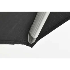 Garden Impressions Zweefparasol Hawaii Big Pole 350x350 - Wit - Zwart -Exporteren Tuin Verge Winkel 1550722225 0103