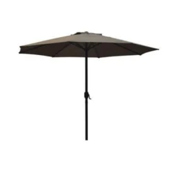 PimXL Luxe 8-ribs Parasol - Ø300cm - Taupe