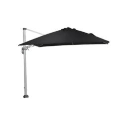 Garden Impressions Zweefparasol Hawaii Deluxe 300x300 - Wit - Zwart