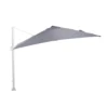 Garden Impressions Hawaii Zweefparasol 300x300 Mat White-licht Grijs