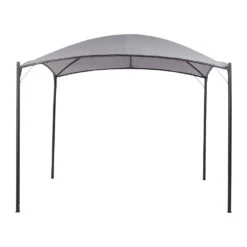 Beliani Tuinpaviljoen VOMERO - Grijs Polyester, Staal 7 Beliani Tuinpaviljoen VOMERO - Grijs Polyester, Staal -Exporteren Tuin Verge Winkel 197fc403d3ea4986a4f7221c998f03bd