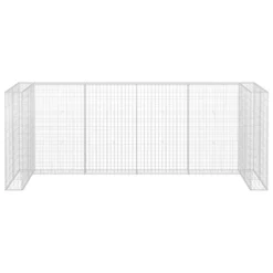 VidaXL Schanskorfmuur Containers 320x100x120 Cm Gegalvaniseerd Staal -Exporteren Tuin Verge Winkel 1b640dd5af804ddb8ede7deba55dc685